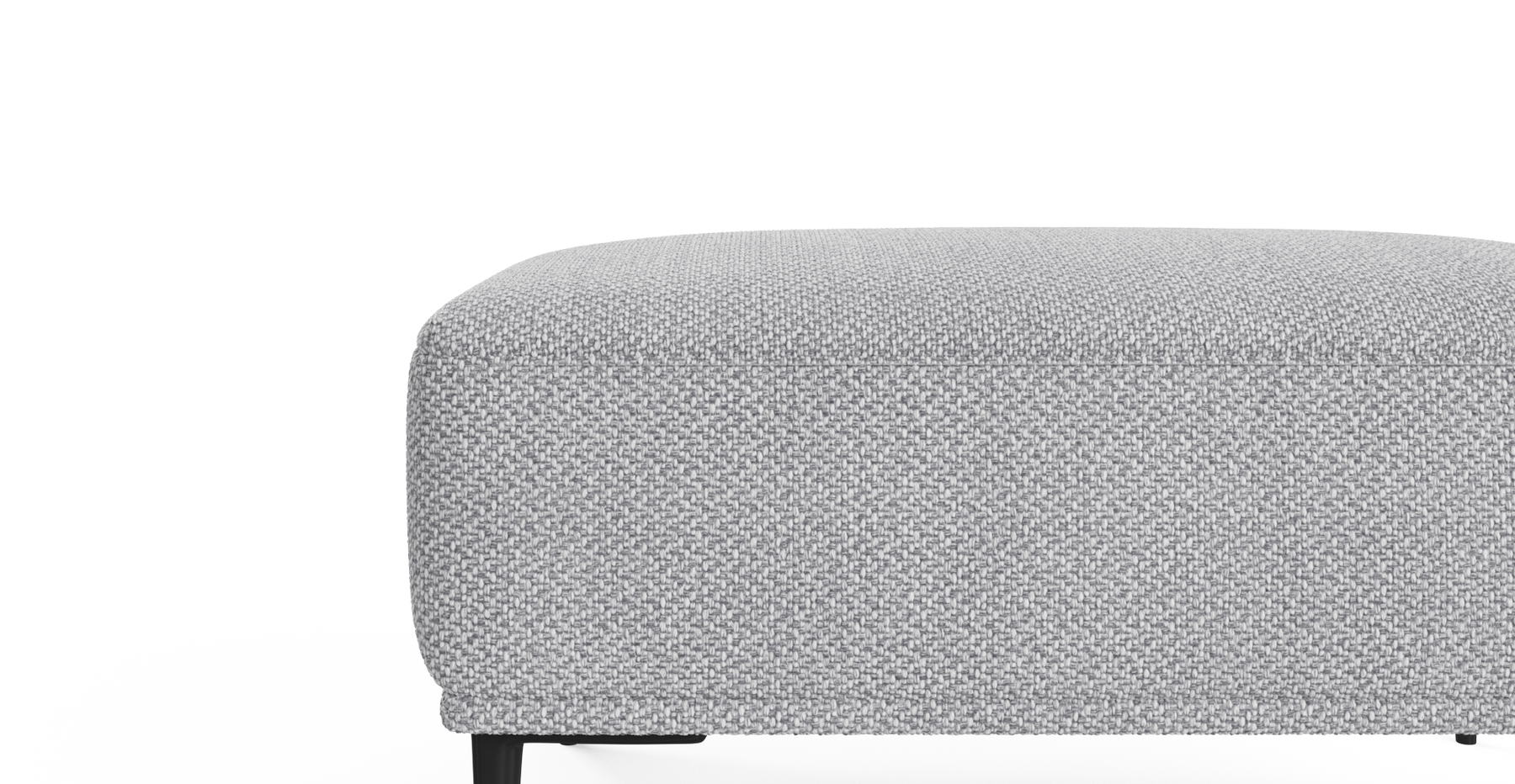 Brosa Como Ottoman (Gainsboro Grey)