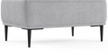 Brosa Como Ottoman (Gainsboro Grey)