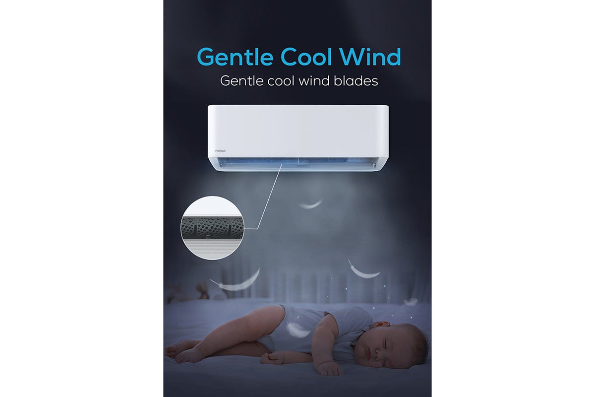 Hyundai 3.5kW Inverter Smart Split System Air Conditioner (Reverse Cycle)