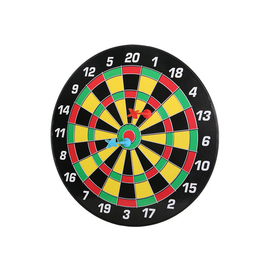 Magnetic Dartboard 16" with Safe Darts, Indoor & Outdoor Use, Easy to Hang