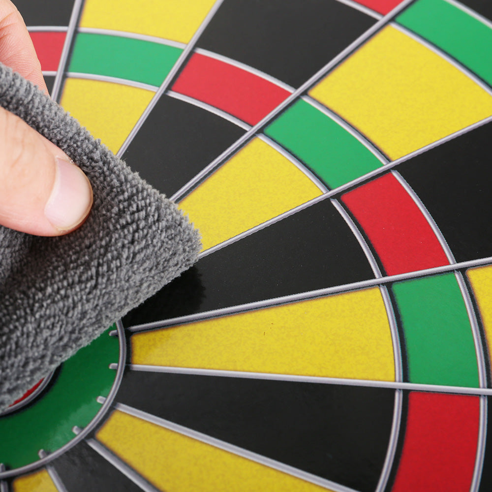 Magnetic Dartboard 16" with Safe Darts, Indoor & Outdoor Use, Easy to Hang