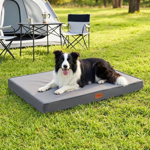 i.Pet Large Orthopedic Dog Bed with Egg Crate Foam - Grey