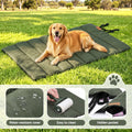 i.Pet Outdoor Dog Bed Large Foldable Travel Mat - Green