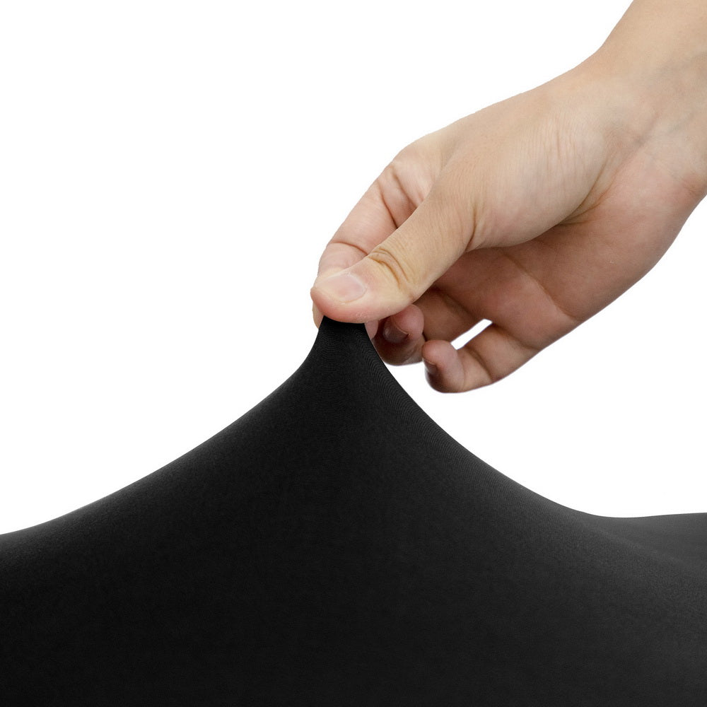 Artiss Dining Chair Covers - 6-Pack Stretchable Black