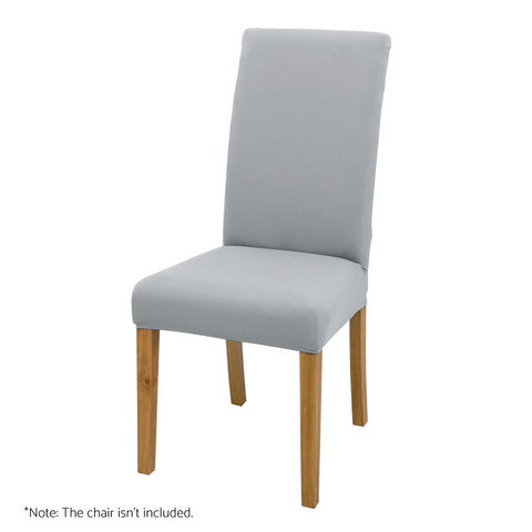 Artiss 6x Dining Chair Covers Spandex Stretch Grey Slipcovers - SuperSaverAU - view 1