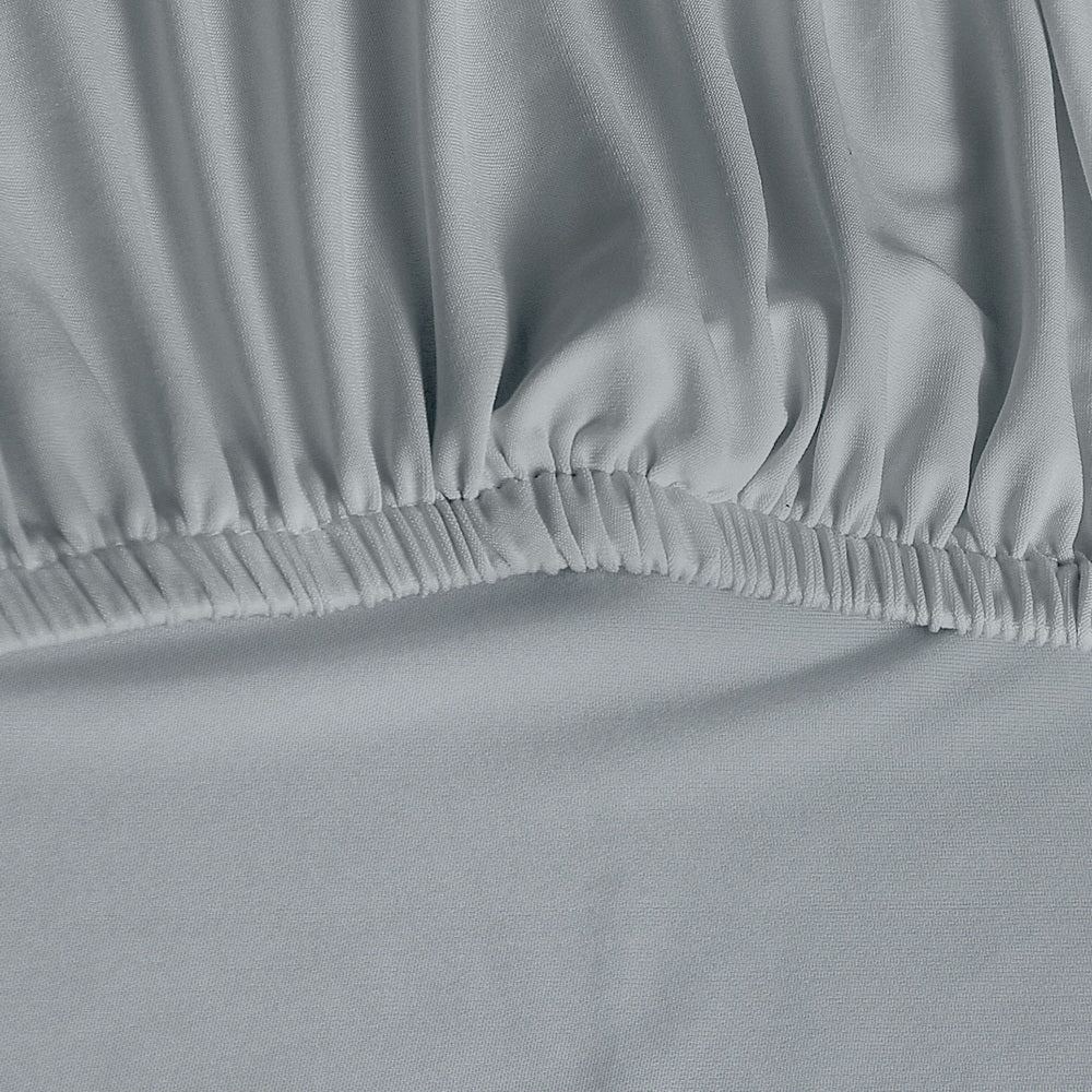 Artiss 6x Dining Chair Covers Spandex Stretch Grey Slipcovers