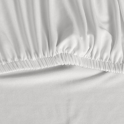 Artiss 6x Dining Chair Covers Spandex Stretch White Slipcovers