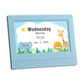 Artiss 7" Digital Day Clock Calendar Alarm LCD Children Sleep Trainer Clocks Blue - SuperSaverAU - view 2