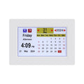 Artiss 8" Digital Day Clock with LCD Display, 21 Alarms, Photo Frame, Remote - SuperSaverAU - view 2