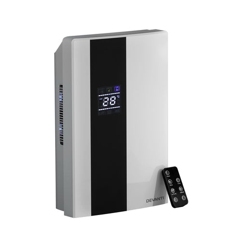 Devanti Dehumidifier 2L Air Purifier White - SuperSaverAU - view 1