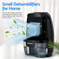 Devanti Dehumidifier 600ML Air Purifier Black - SuperSaverAU - view 5