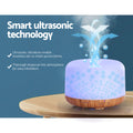 Devanti Aroma Diffuser Aromatherapy Humidifier 500ml - SuperSaverAU - view 4