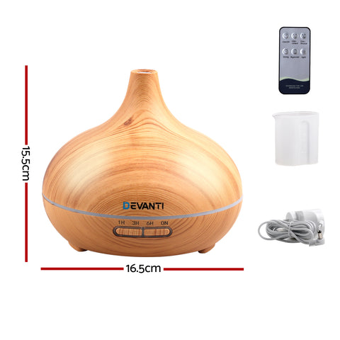 Devanti Aroma Diffuser Aromatherapy Humidifier 300ml - SuperSaverAU - view 2