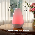 Devanti 300ml Ultrasonic Aroma Diffuser with LED Light - Wood Grain