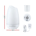 Devanti 300ml Ultrasonic Aroma Diffuser with LED Light - Tulip