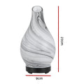 Devanti Aromatherapy Aroma Diffuser Essential Oil Humidifier LED Glass Marble - SuperSaverAU - view 2