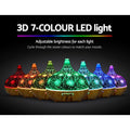 Devanti Aroma Diffuser Aromatherapy 3D Glass 400ml - SuperSaverAU - view 3