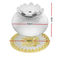 Devanti Aroma Diffuser 200ml Ultrasonic Lotus Humidifier Purifier Aromatherapy - SuperSaverAU - view 2