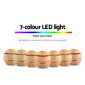 Devanti Aroma Diffuser Aromatherapy Light Wood 130ml - SuperSaverAU - view 4