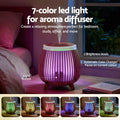 Devanti Aroma Diffuser 140ml Ultrasonic Humidifier with LED Lights, Deep Wood - SuperSaverAU - view 5