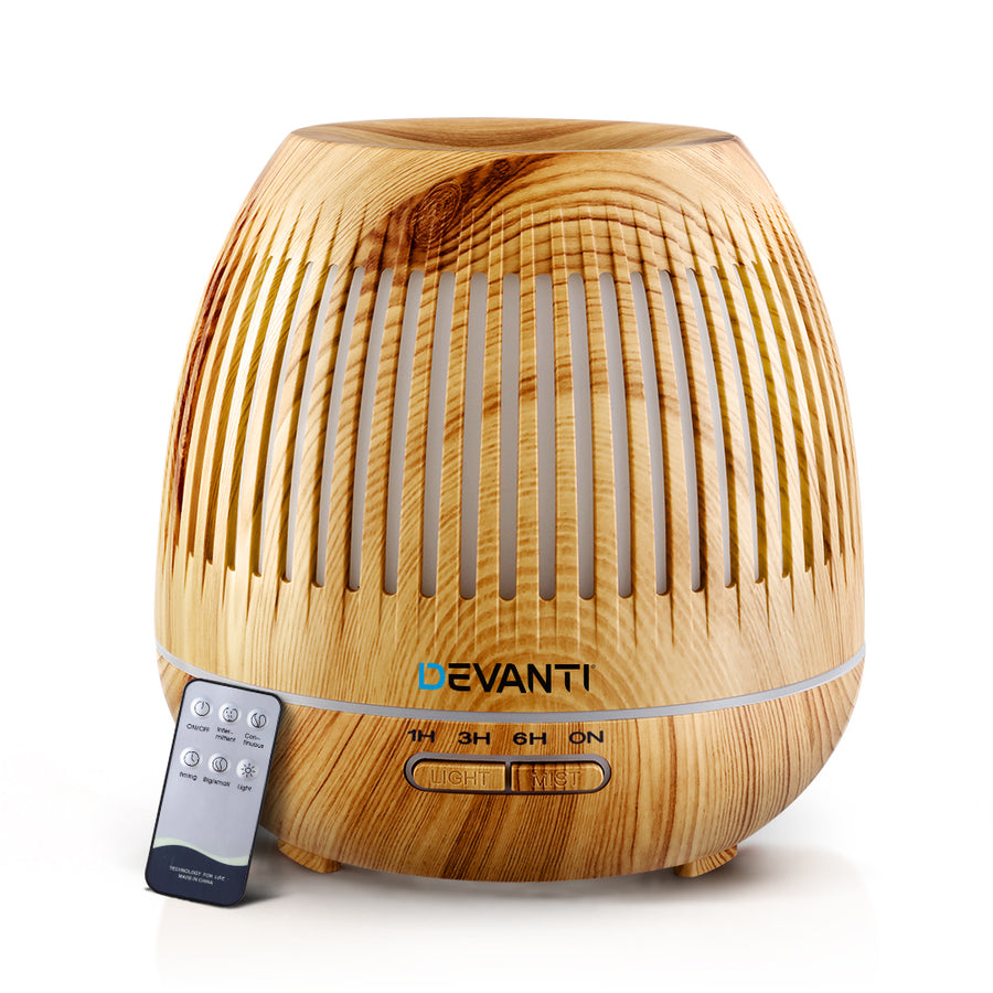 Devanti Aroma Diffuser Aromatherapy Humidifier 400ml - SuperSaverAU - view 1