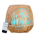 Devanti Aroma Diffuser Aromatherapy Wood Grain 400ml - SuperSaverAU - view 1