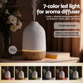 Devanti Ultrasonic Aroma Diffuser 100ml, 7-Colour LED, Humidifier, Night Light - SuperSaverAU - view 5