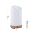 Devanti Aroma Diffuser 200ml Ultrasonic Humidifier with LED Lights and Timer - SuperSaverAU - view 2