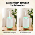 Devanti Aroma Diffuser 200ml Ultrasonic Humidifier with LED Lights and Timer - SuperSaverAU - view 4