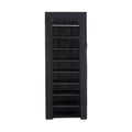 Artiss 10-Tier Shoe Rack Cabinet with Removable Cover - Black - SuperSaverAU - view 5