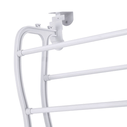 Artiss Shoe Rack 12-Tier Hanging Over Door Organiser for 24 Pairs, White