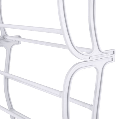 Artiss Shoe Rack 12-Tier Hanging Over Door Organiser for 24 Pairs, White