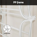 Artiss Shoe Rack 12-Tier Hanging Over Door Organiser for 24 Pairs, White - SuperSaverAU - view 6