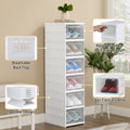 Artiss 6-Tier Foldable Shoe Rack Organizer - White - SuperSaverAU - view 6