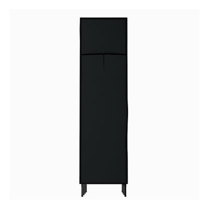 Artiss DIY Fabric Wardrobe 124x42x173cm - Large Capacity, Tool-Free Assembly, Black