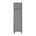 Artiss DIY Fabric Wardrobe Grey 124x42x173cm with Adjustable Panels & Tool-Free Assembly - SuperSaverAU - view 5