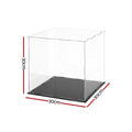 Artiss Clear Acrylic Display Case 30x30x30cm Dustproof Protection Box - SuperSaverAU - view 3
