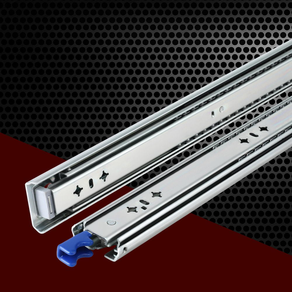 Giantz Heavy Duty Drawer Slides 115kg Load Capacity 750-1500mm Full Extension - SuperSaverAU - view 6