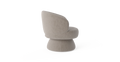 Brosa Dame Swivel Accent Chair (Fawn)