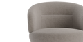 Brosa Dame Swivel Accent Chair (Fawn)