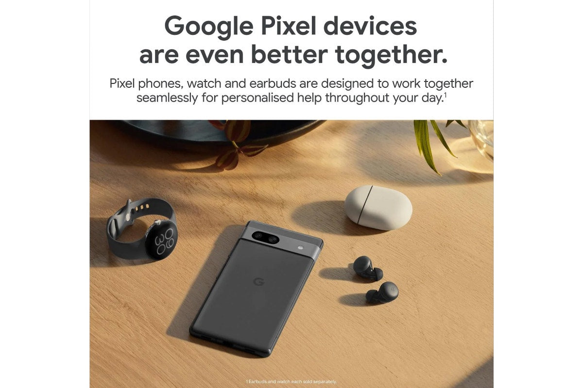 Google Pixel 7a 5G - 128GB, Charcoal - Brand New - SuperSaverAU - view 9