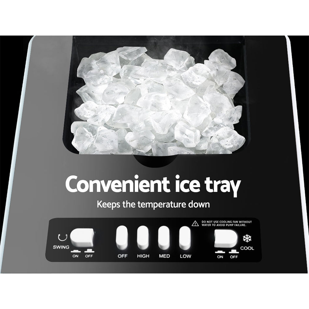 Devanti 6L Evaporative Air Cooler Humidifier with Ioniser and 3-Speed Fan