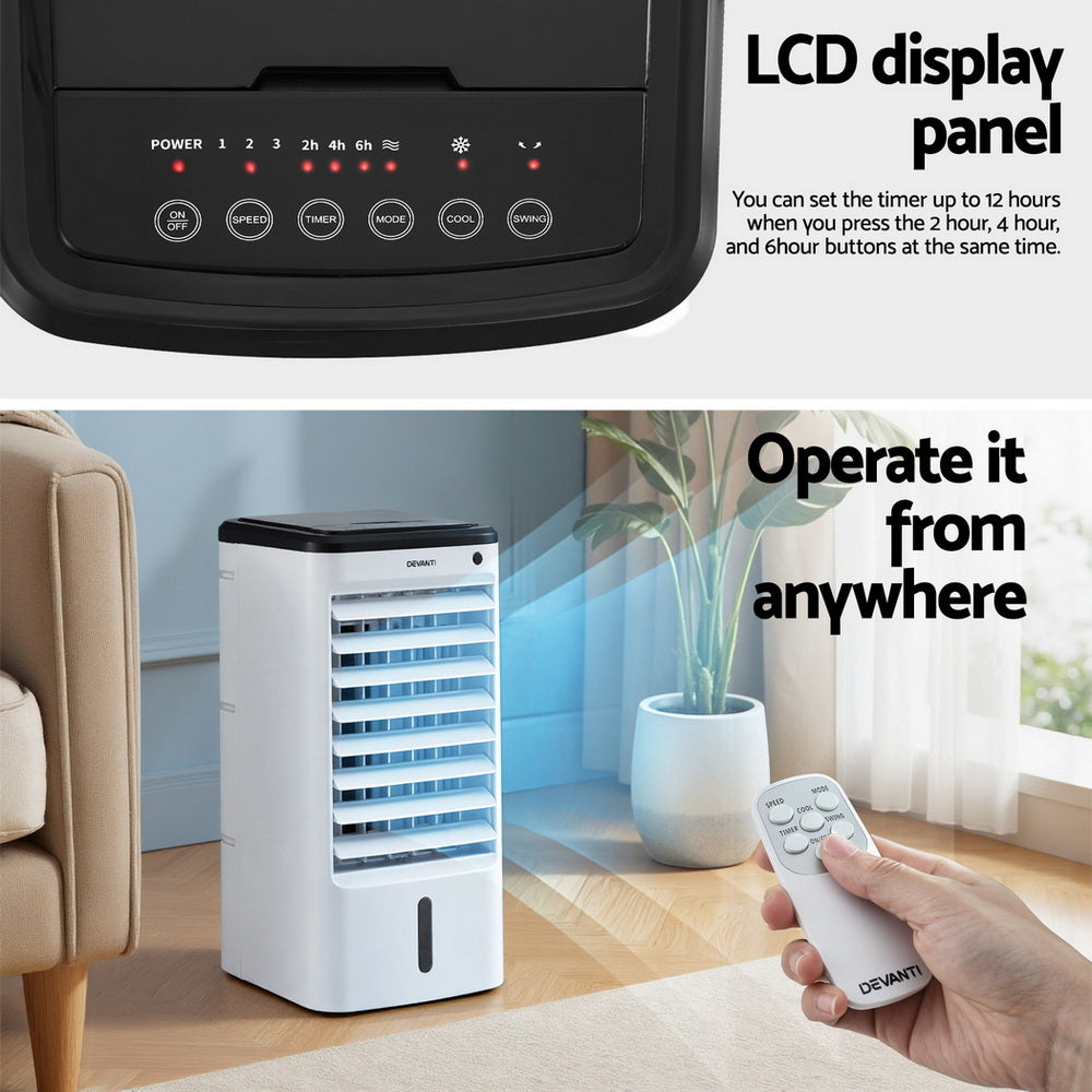 Devanti Evaporative Air Cooler with Remote 4L Capacity - SuperSaverAU - view 6