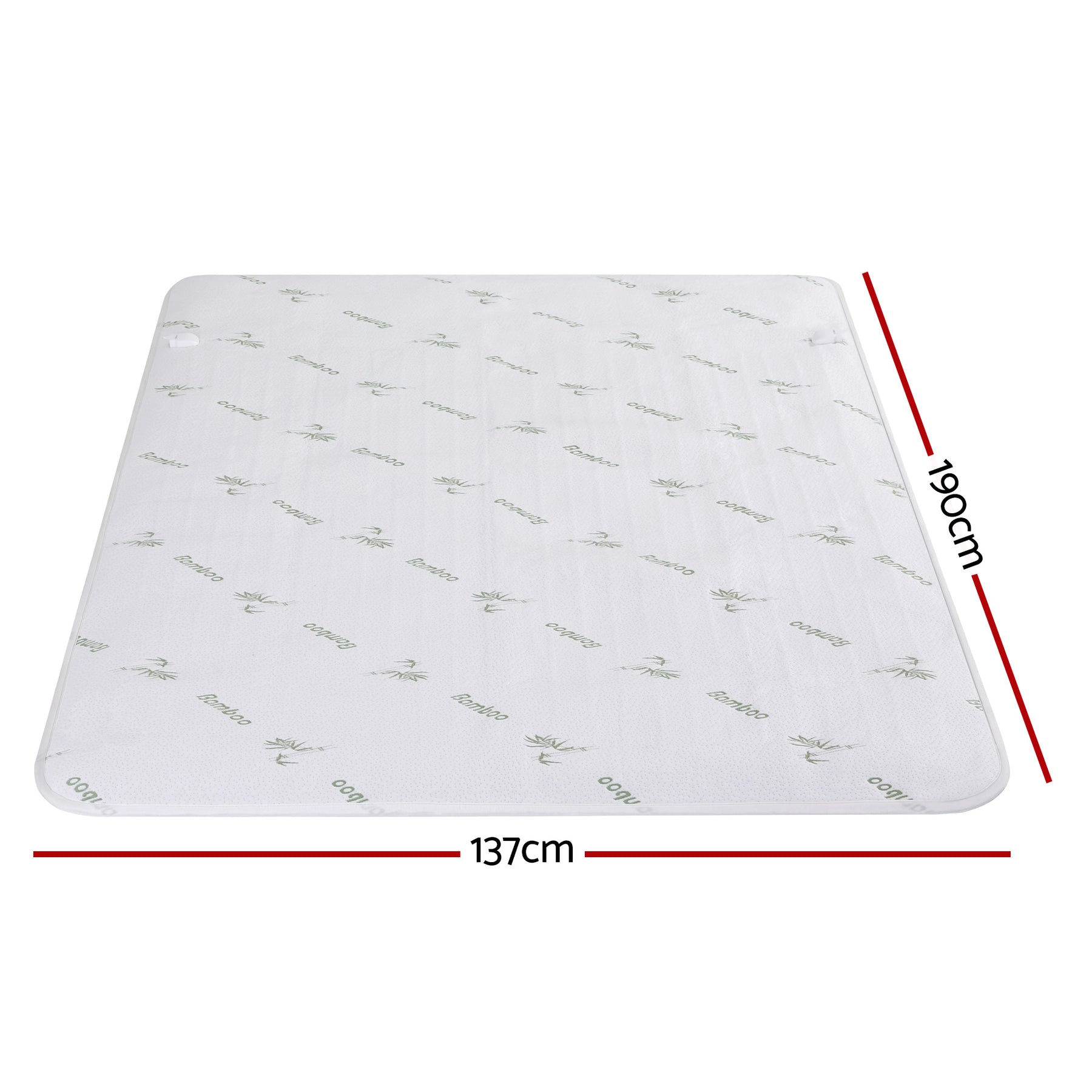 Giselle Bedding Bamboo Electric Blanket – Double, 9 Heat Settings