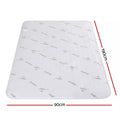 Giselle Bedding Bamboo Electric Blanket – Single, 9 Heat Settings