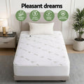 Giselle Bedding Bamboo Electric Blanket – Single, 9 Heat Settings