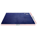 Giselle Bedding Electric Throw Rug – Navy Blue 200 x 180cm, 9 Heat Settings