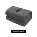 Giselle Bedding Electric Heated Car Blanket - Grey