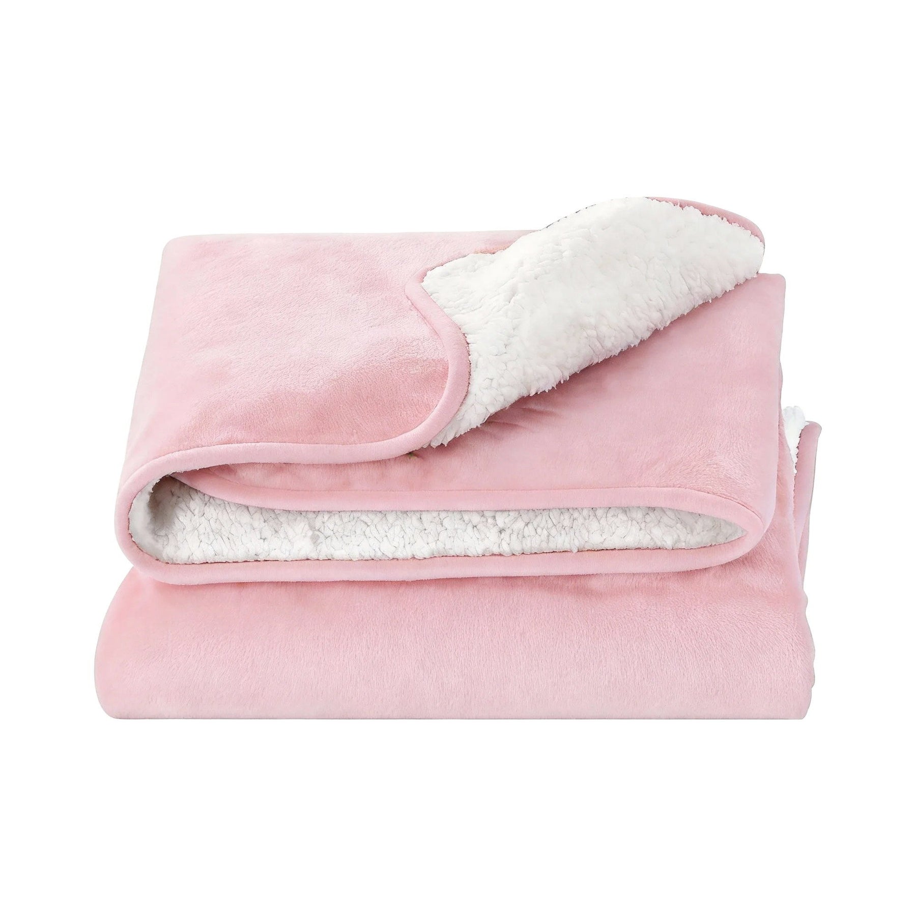 Giselle Bedding Electric Throw Rug – Pink 160 x 130cm, 9 Heat Settings