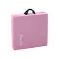 Everfit Pink Folding Gymnastics Mat with Carry Handles - 181 x 61cm